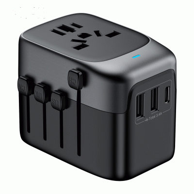  High-power Multi-function Travel Adaptor-Good products from ProductClub 
