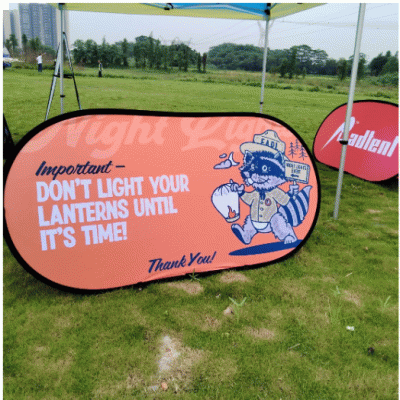 Big Size Stand a-Frame Pop up Sideline Banners for Outdoor Display Pup up Banner a Frame-Good products come from ProductCLUB 