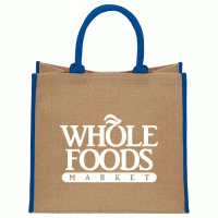 Customized Logo Simplicity  Jute Tote Bag-Good products from ProductClub
