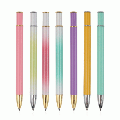 Wholesale Customized Gradient Color Metal  Gel Pen  Business Gifts Conference Signature Pen With Customized Gift Packaging -Good products from ProductClub 