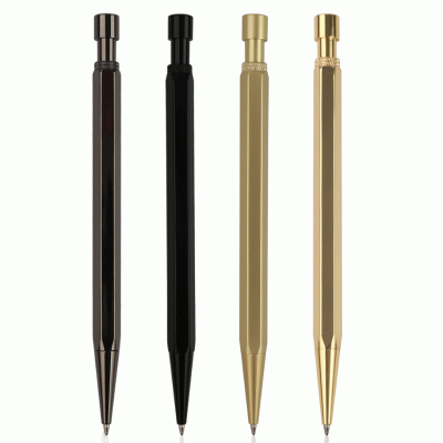 Amazon's Best-Selling High-End  Brass Creative Hexagonal Signature Pen  Business Gift Advertising Metal Ballpoint Pen with Customized Gift Box-Good product from ProductClub 