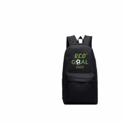 Customized Eco Goal Eco Friendly GRS Certified Recycled PET Backpack-Make your brand ubiquitous 