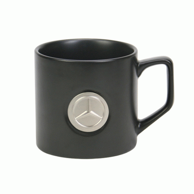 Wholesale Custom Various Metal Logos Ceramic Mug Coffee Cups-Good products from ProductClub 