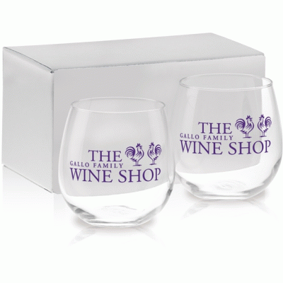  16.75 oz. Stemless Red Wines Custom Glassware - 2 Pc. Set - Good product from ProductClub 