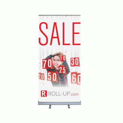 High Quality Double Sided 100x200 CM Roll Up Banner Stand Display  