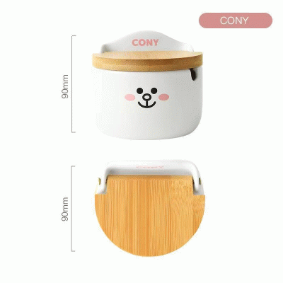 Hot selling Kitchen Bamboo Lid Seasoning Set 