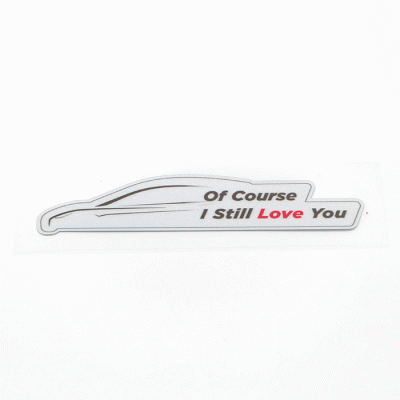 High Quality Custom Car Sticker Advertising Printed Car Decoration Vinyl Sticker  