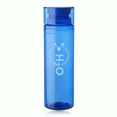 Perfect Promotional Gift-Custom Branded 30 oz Enlace Cylindrical Plastic Water Bottle — Printed With Your Logo 