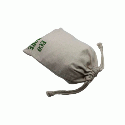 Organic cotton bundle pockets-(Recycled materials - materials from nature) 