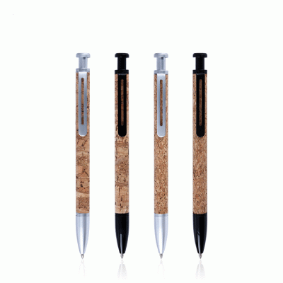 Customized Creative Wood Grain Ballpoint Pen Notebook Set-Good products from ProductClub 