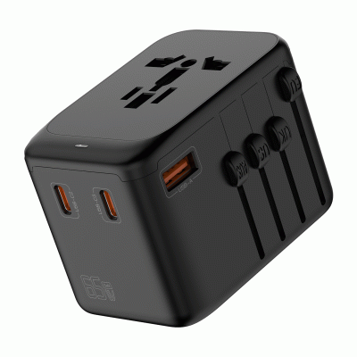 Multifunctional GaN 65W Fast Charging Travel Adapter-Good products from ProductClub 
