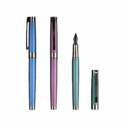 TOUCH IS SUBTLE AND THE HANDIS AMAZING Metal Fountain Pen EF Tip Gift Signature Pen for High-end Business University Anniversary Business Gift Pen-Good products from ProductClub 
