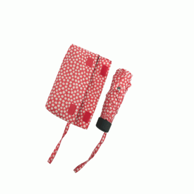 Big Fashion Handbag Design Six Panel Easy Open Fold Promotional Umbrellas Elegant Daisy Printed Mini Handbag 5 Folding Umbrellas  
