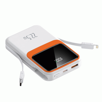 2 in 1 Wired & Magnet Wireless Two-Way Fast Charging Light and Portable PowerBank-Good products from ProductClub 