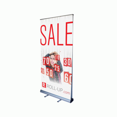 High Quality Double Sided 100x200 CM Roll Up Banner Stand Display  