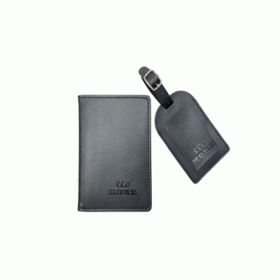 Customize Various Options Eco Friendly GRS Certified Recycled Leather Passport Holder-Make your brand ubiquitous 