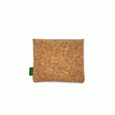 Recycled Cork Material Envelope File Pocket Documents Pouch 