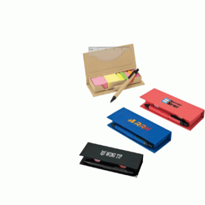 Custom Branded Recycled desktop set — Printed With Your Logo 