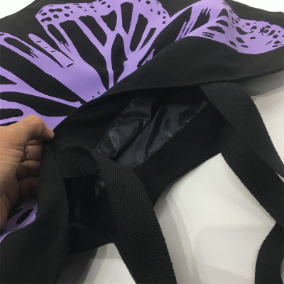 New Custom GRS Recycled Cotton Irregular Shape Tote Bag: Eco - Chic and Unique 