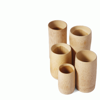 ECO-Friendly Natural bamboo water cup 