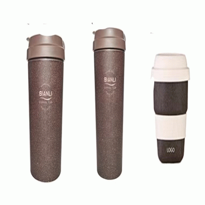 ECO-Friendly Coffee grounds coffee cups/water bottles/recycled materials 