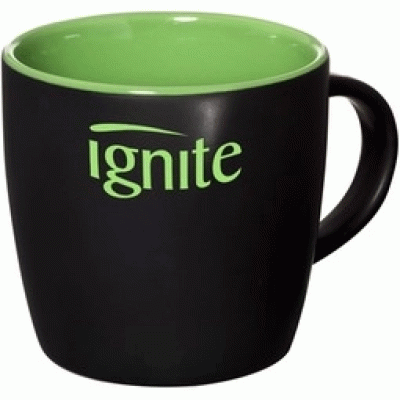 Popular Design 12 oz. Two-Tone Ceramic Custom Mug -Good product from ProductClub  