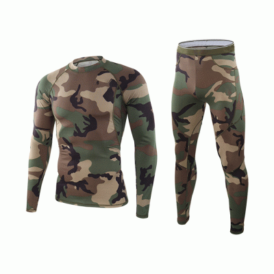 Custom New Design Tactical Underwear Set Wholesale Elastic Outdoor Sports Cycling Wear  