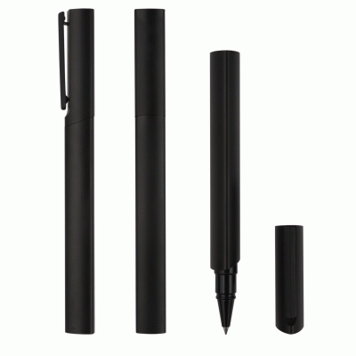 Specially Designed Customized Logo Black Roller Ball Pen Creative Metal Pen High-End Business Gift Signature Pen-Good products from ProductClub 