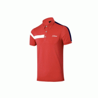 HOT SALE 3D Embroidery Custom Logo Golf Clothing Men Quick-Drying T-Shirt