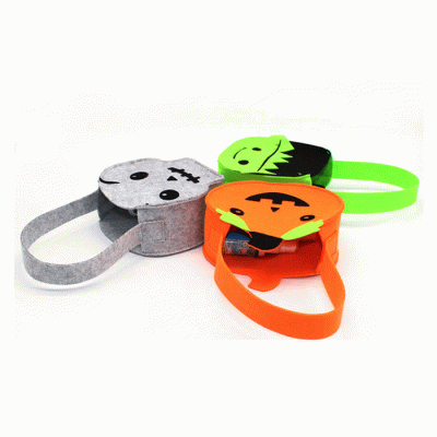 High Quality Custom Children Halloween Christmas Felt Gift Candy Bag  