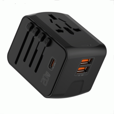 PD20W Fast Charging Conversion Socket QC3.0 Fast Charging Travel Conversion Socket Travel Power Adapter-Good products from ProductClub 
