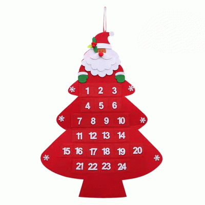 High Quality Christmas Decoration Ornaments DIY Felt Christmas Tree For Kids  