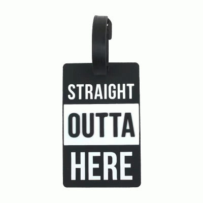 Popular Custom Personalised 3D Relief Logo Pvc Luggage Tag-Good products from ProductClub 