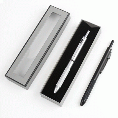 Wholesale Customized Multifunctional Metal Pen with Four Color Ballpoint Pen, Customized Four In One Engineering Pen With Automatic Pencil -Good product from ProductClub 