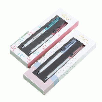Customized Heat Transfer Full Color  Printed Ballpoint Pen Cultural and Creative Metal Pen Fashionable Gel Pen Customized High Beauty Lovers Pen-Good products from ProductClub 
